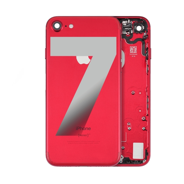 Back Housing W/ Small Components Pre-Installed Compatible For iPhone 7